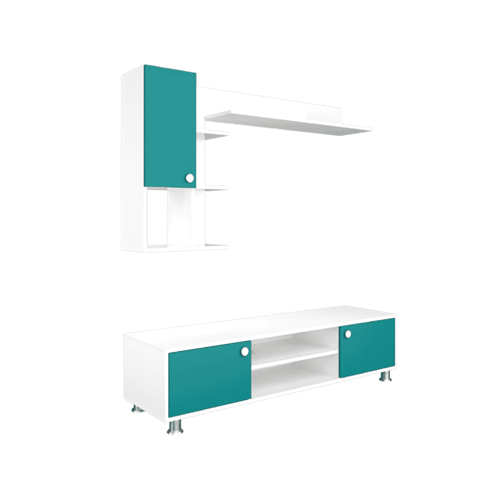 Roxy TV Panel- Upto 42 inches TV - Oak Inside