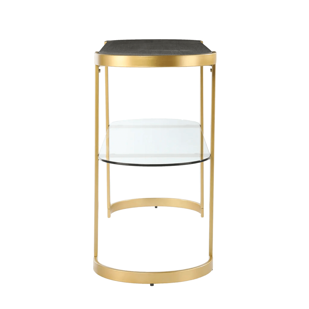 Ronak Golden Console Table - Stainless Steel