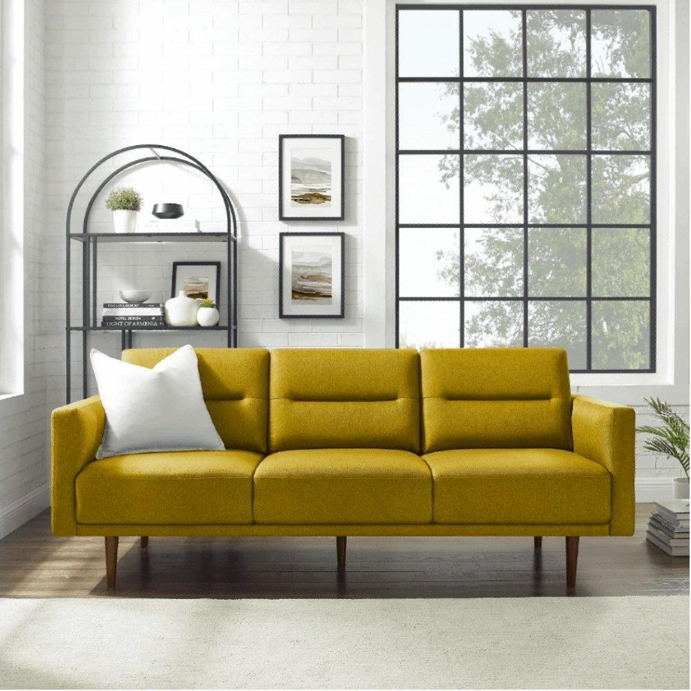 Art Leon Mid-century Sofa Set - Oak Inside
