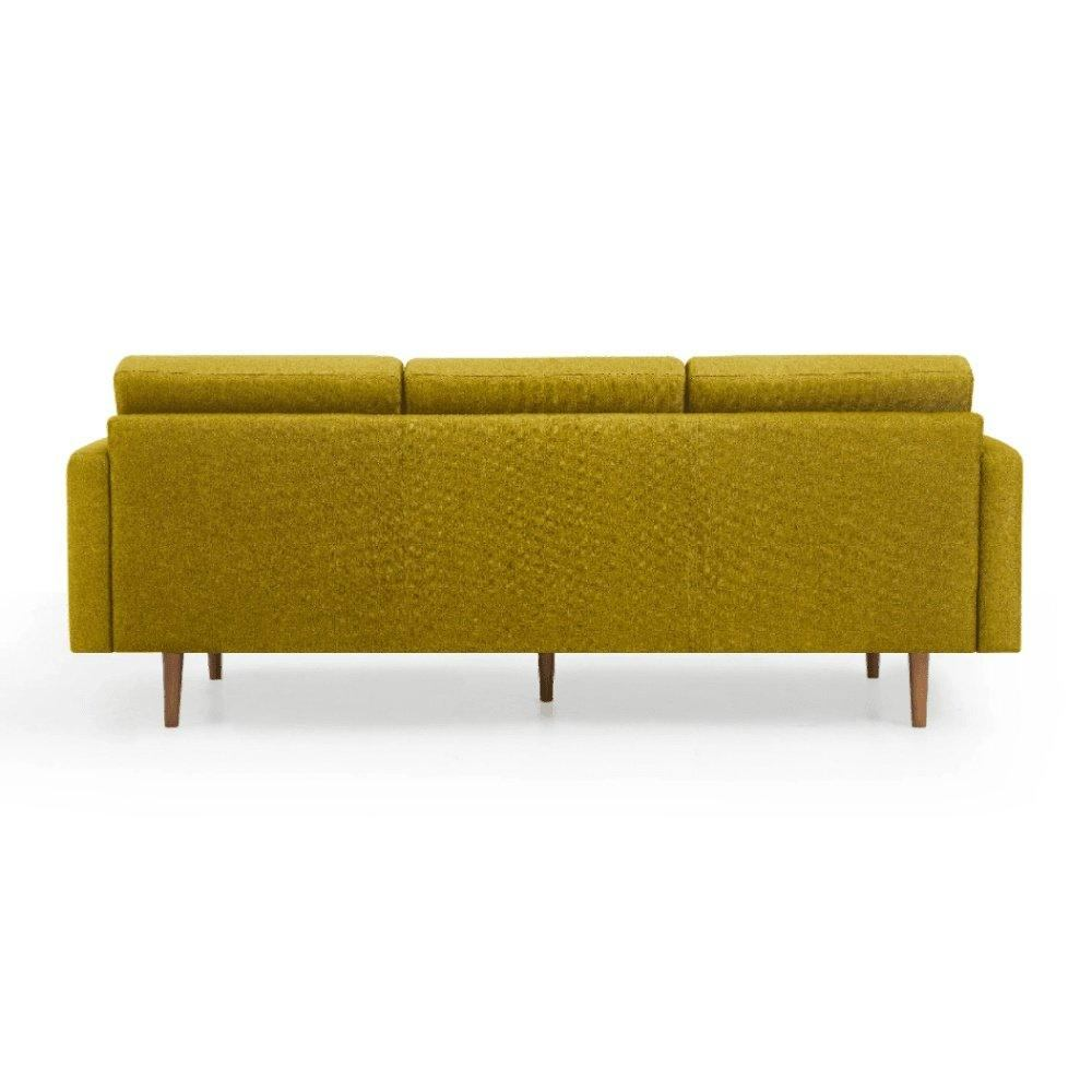 Art Leon Mid-century Sofa Set - Oak Inside