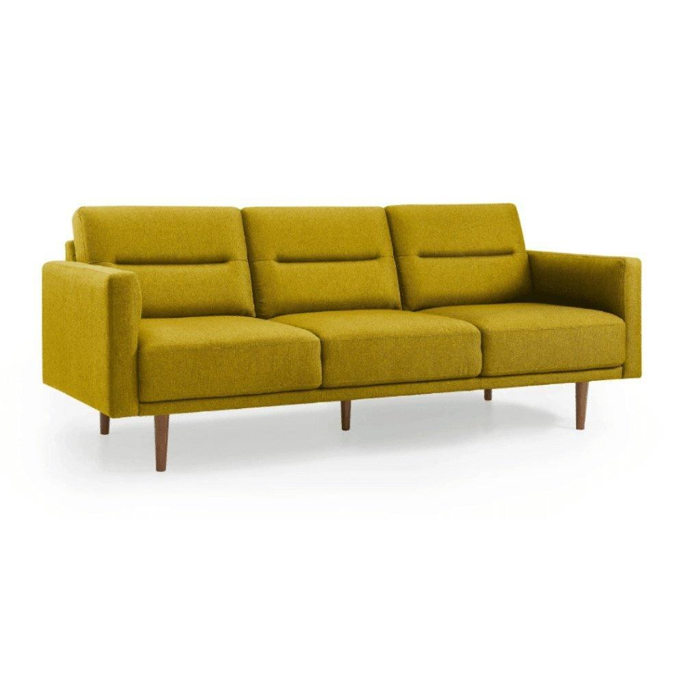 Art Leon Mid-century Sofa Set - Oak Inside