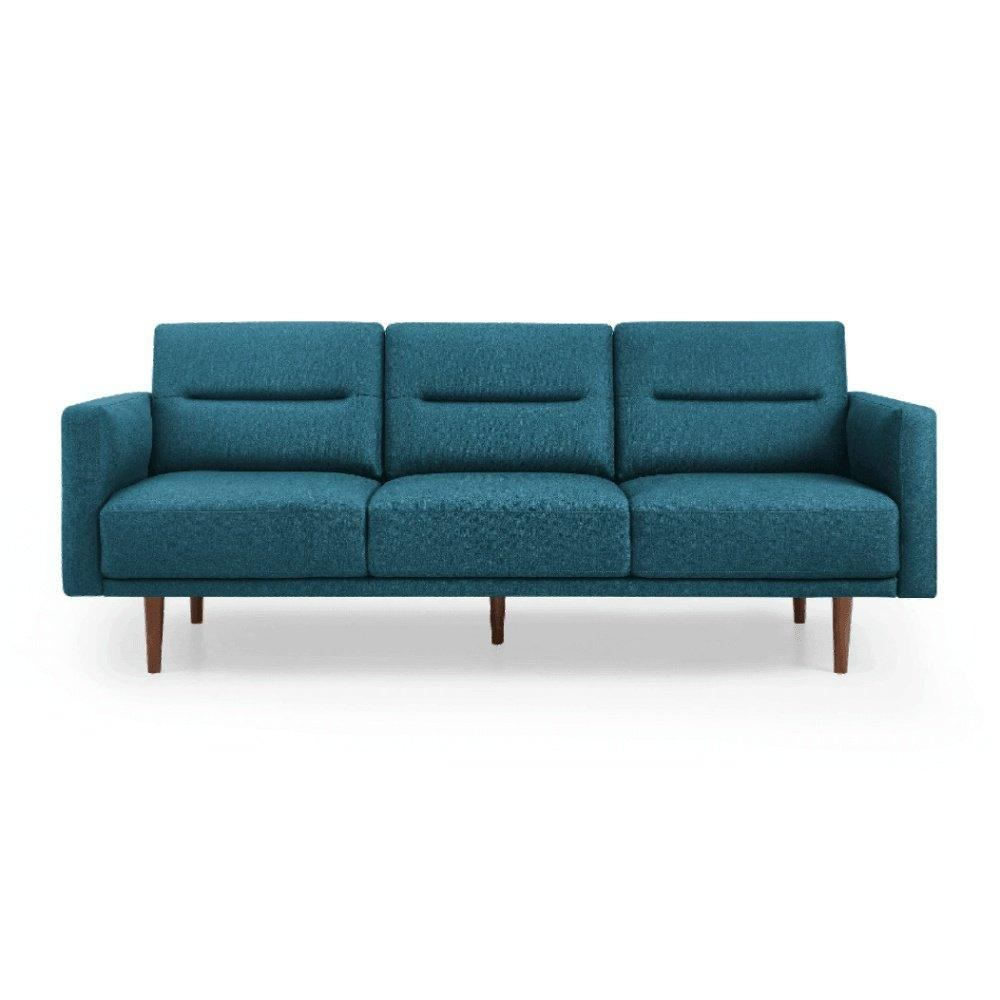 Art Leon Mid-century Sofa Set - Oak Inside