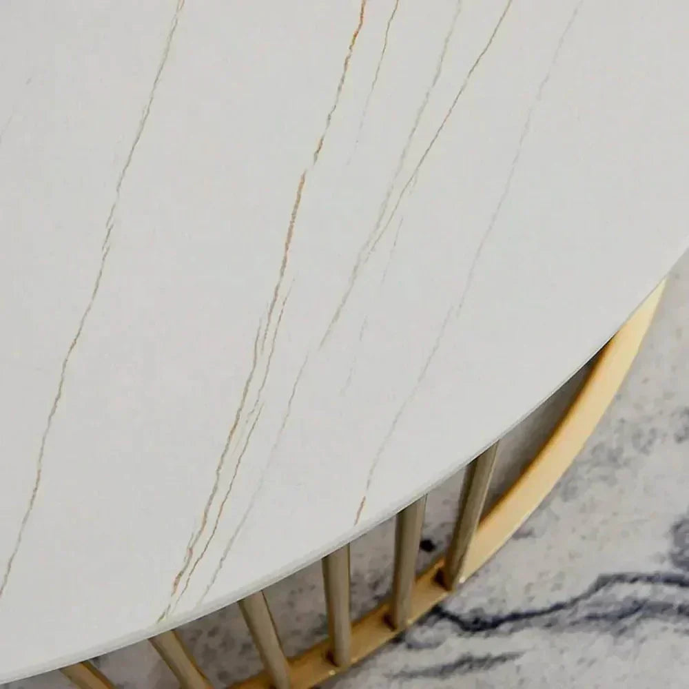 Hexa Golden Nesting Table Set of Two - Center Table