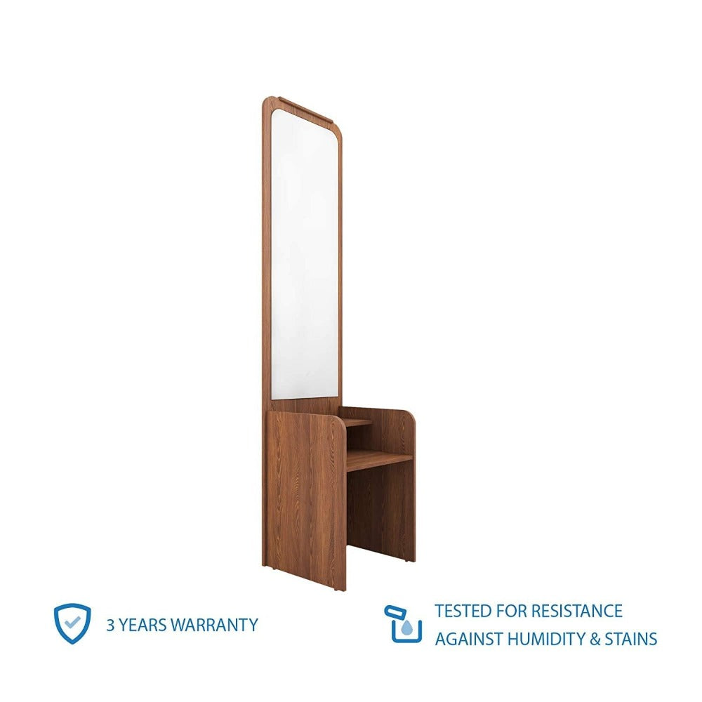 Rolex Dressing Table In Walnut Color - Oak Inside