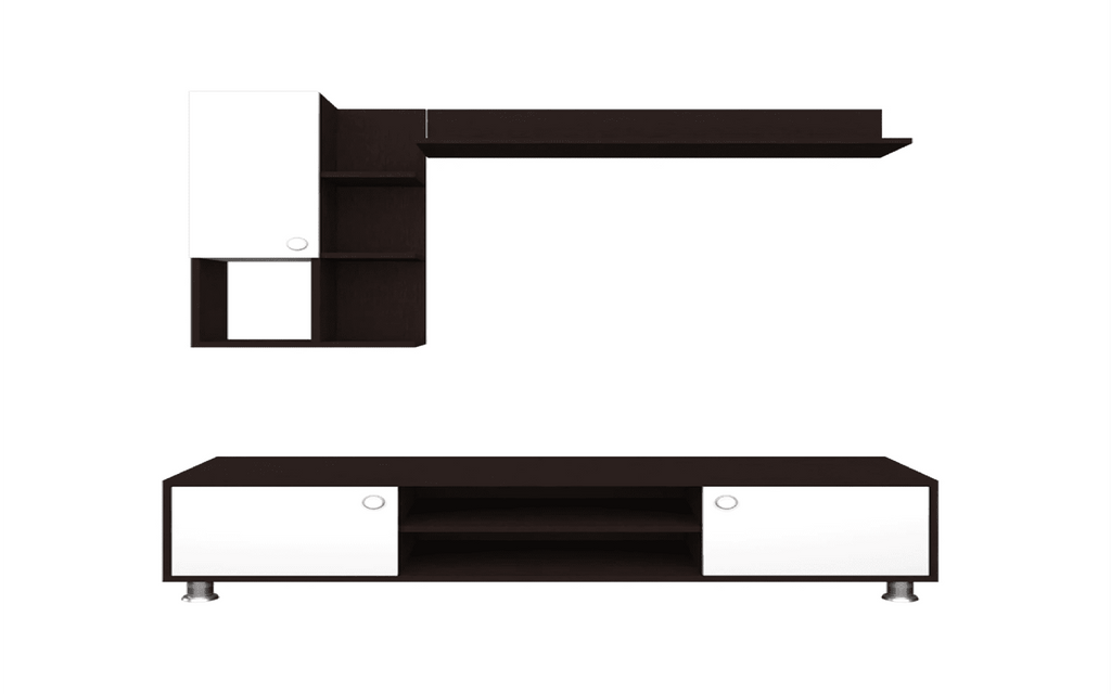 Roxy TV Panel- Upto 42 inches TV - Oak Inside