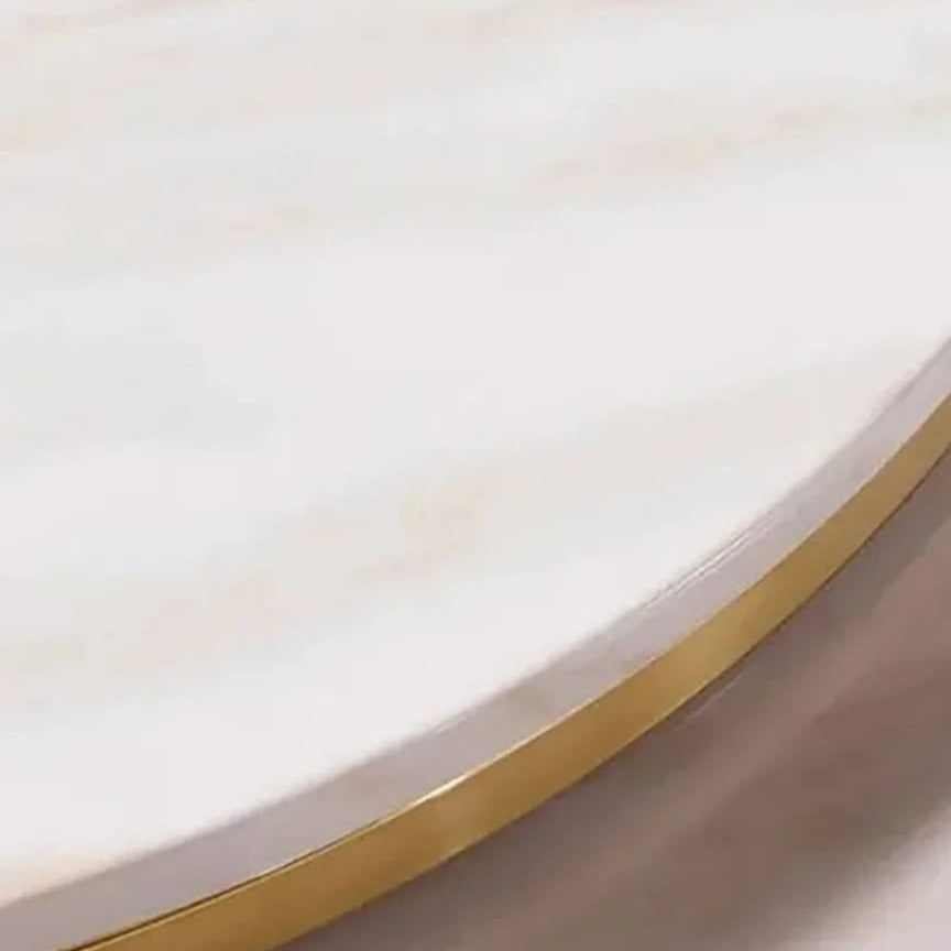 Rolvo Center Table in Gold Finish