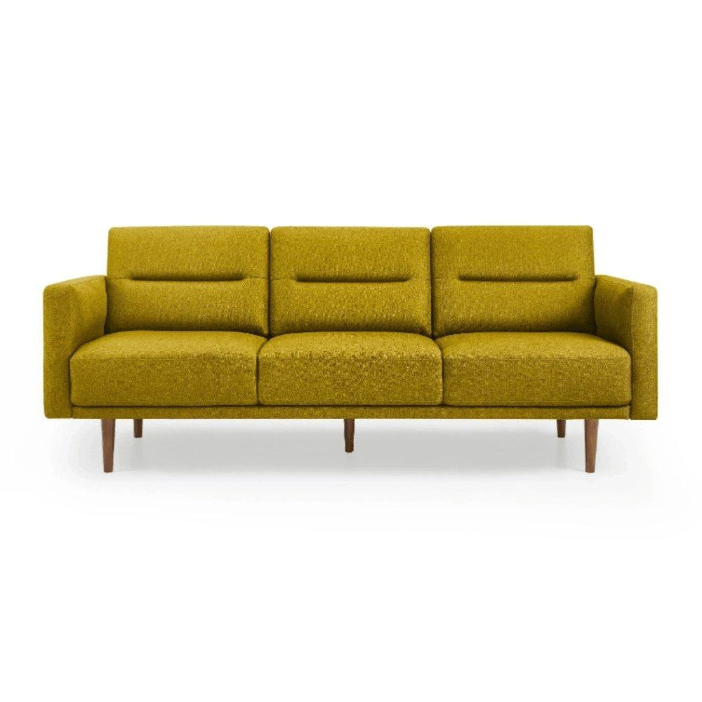 Art Leon Mid-century Sofa Set - Oak Inside