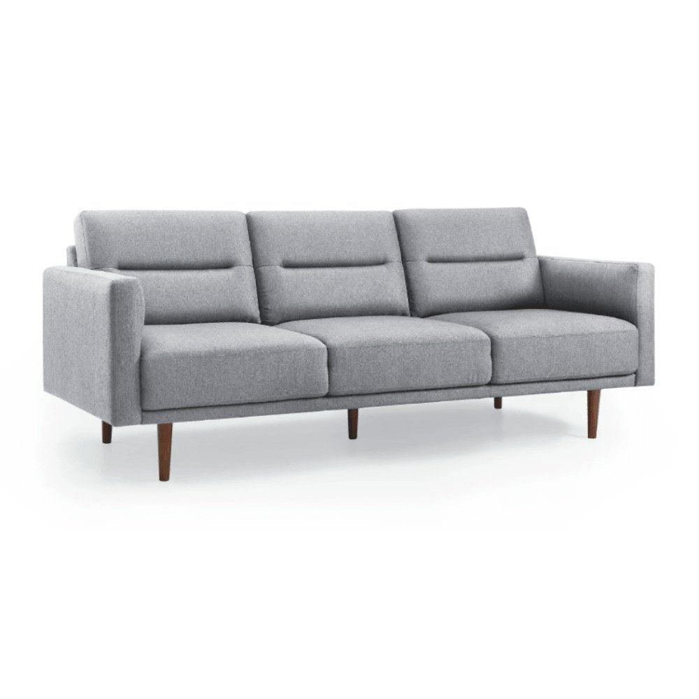 Art Leon Mid-century Sofa Set - Oak Inside