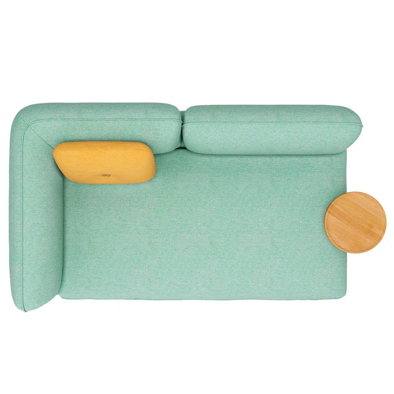 Arena Lounger in Suede