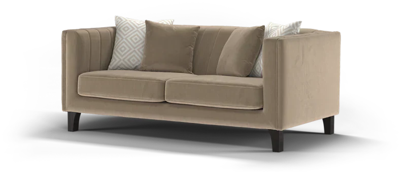 Wildo Luxury Sofa Set in Suede