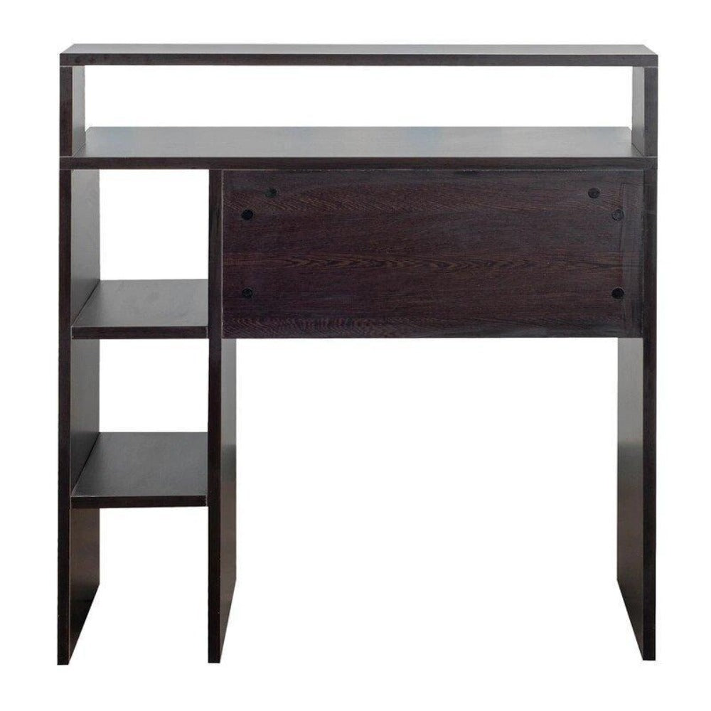 Rollen Study Table in Wenge Color - Oak Inside