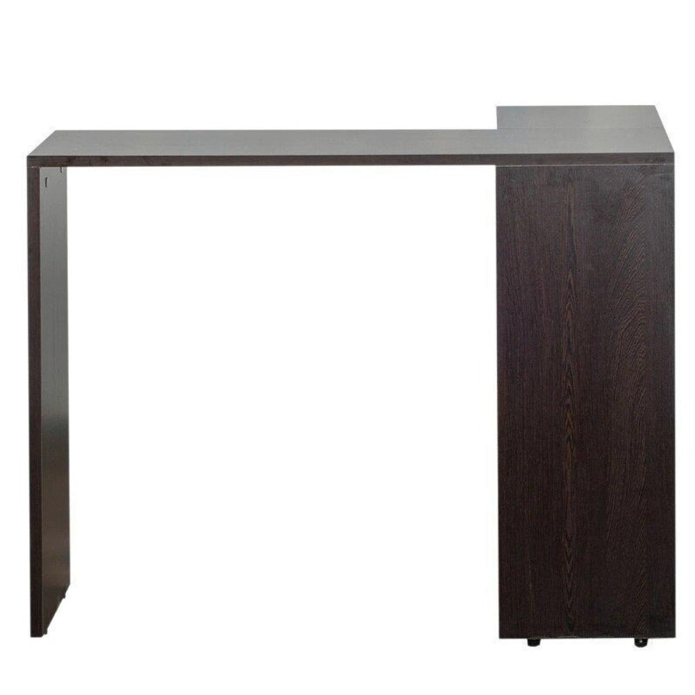 Rollen Study Table in Wenge Color - Oak Inside