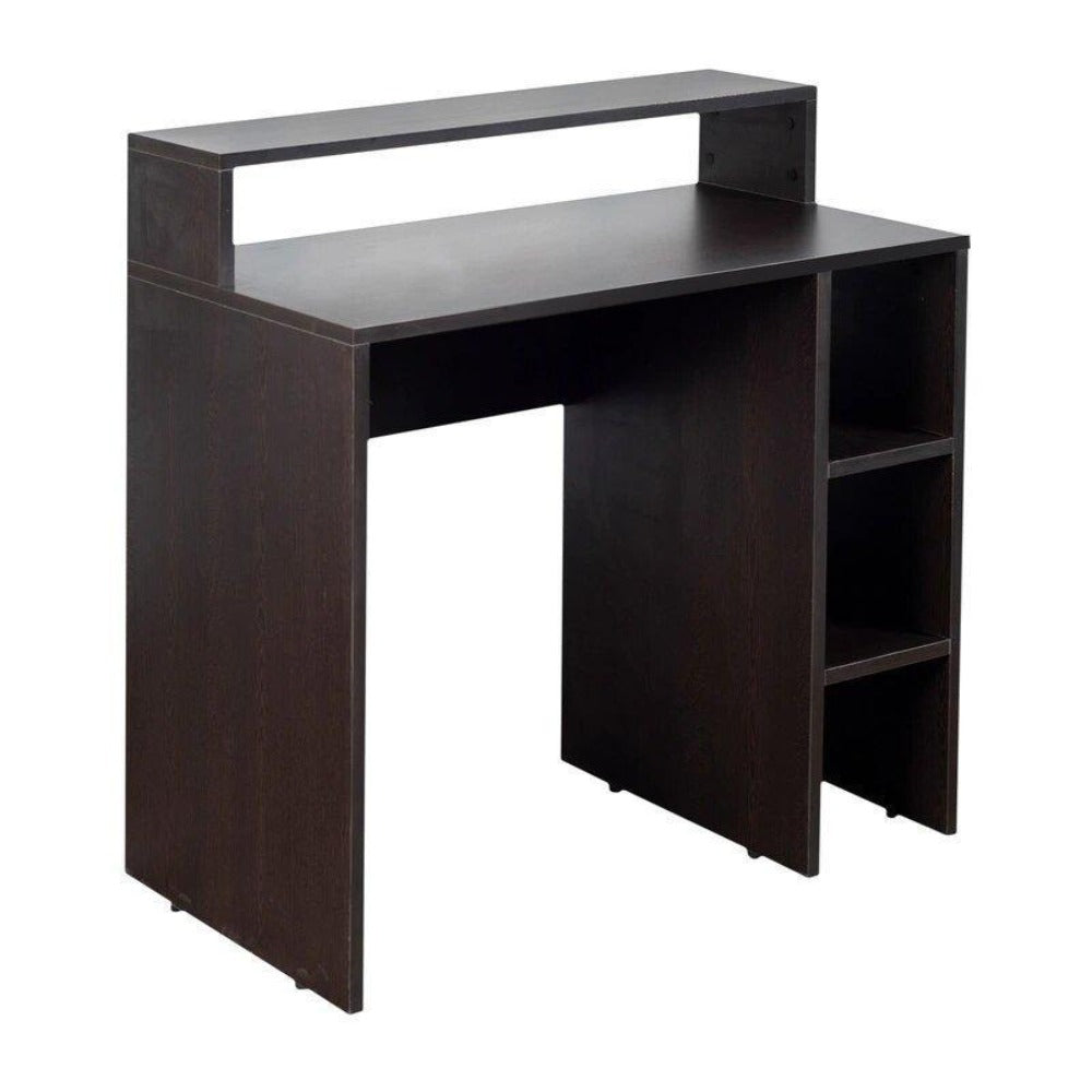 Rollen Study Table in Wenge Color - Oak Inside