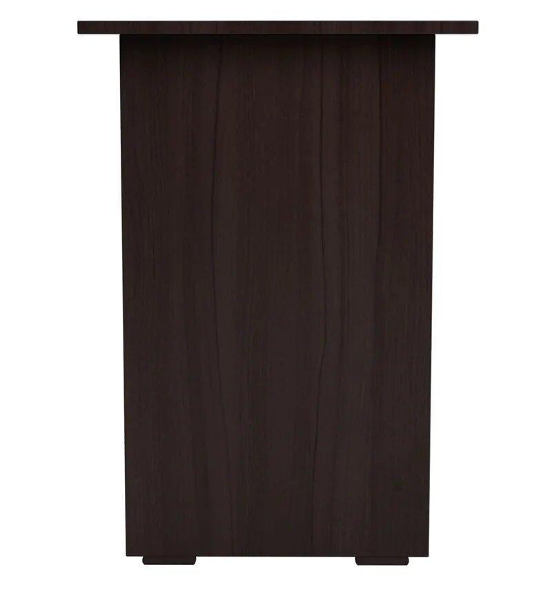 Shelly Study Table in Wenge Color - Oak Inside