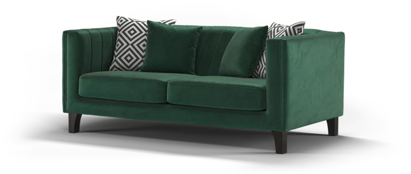 Wildo Luxury Sofa Set in Suede