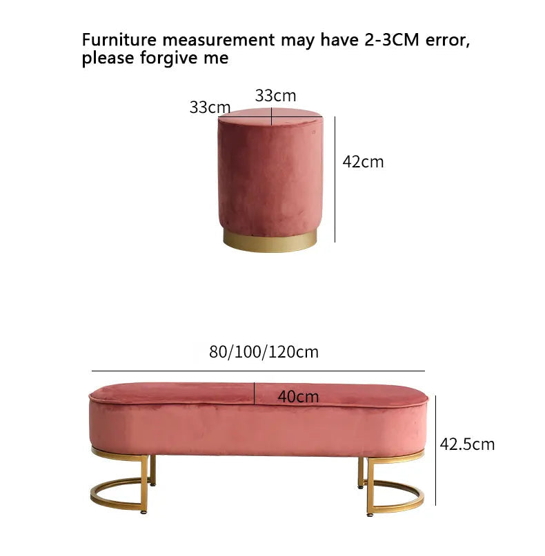 Blush Luxury Lounger in Suede