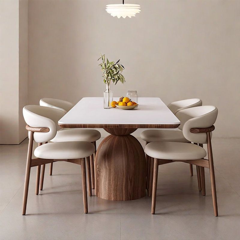 European Premium Dinning Table Set In Oak Wood