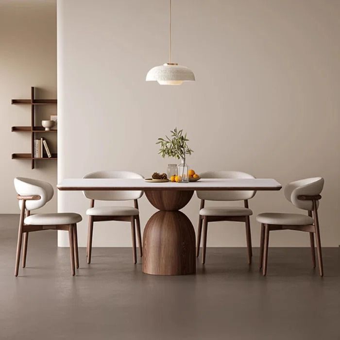 European Premium Dinning Table Set In Oak Wood