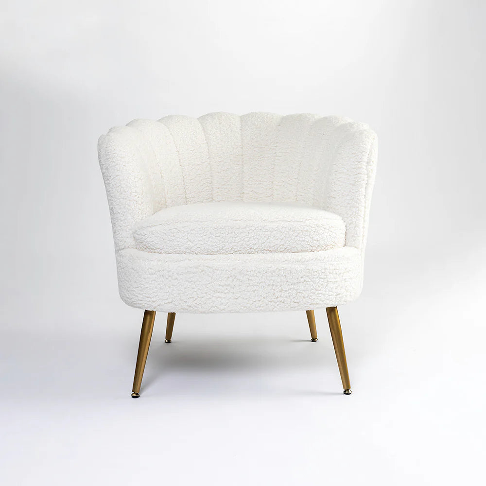 Butterfly Premium Accent Chair In Brooklyn Fabric