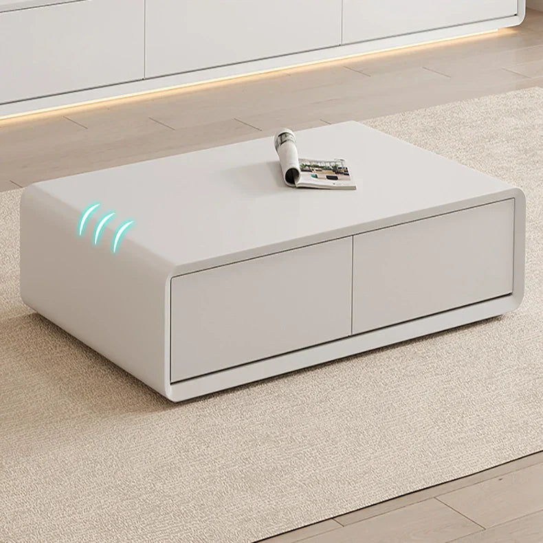 Kello Luxury TV Unit and Coffee Table in White