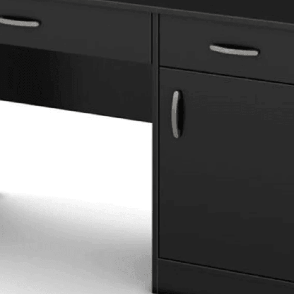 Duxon Study Table in Wenge Color - Oak Inside