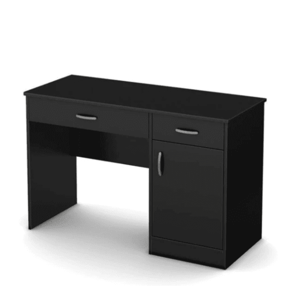 Duxon Study Table in Wenge Color - Oak Inside