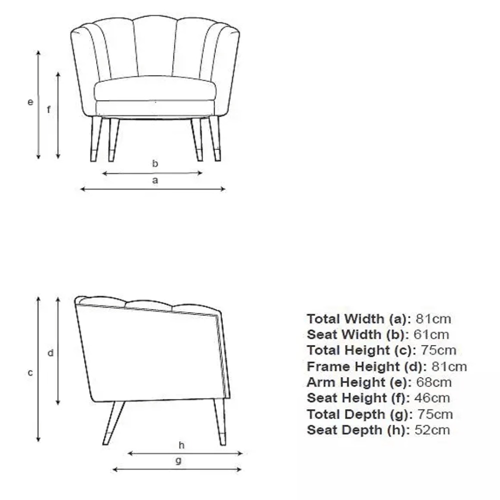 Butterfly Accent Chair in Pink Color - Oak Inside