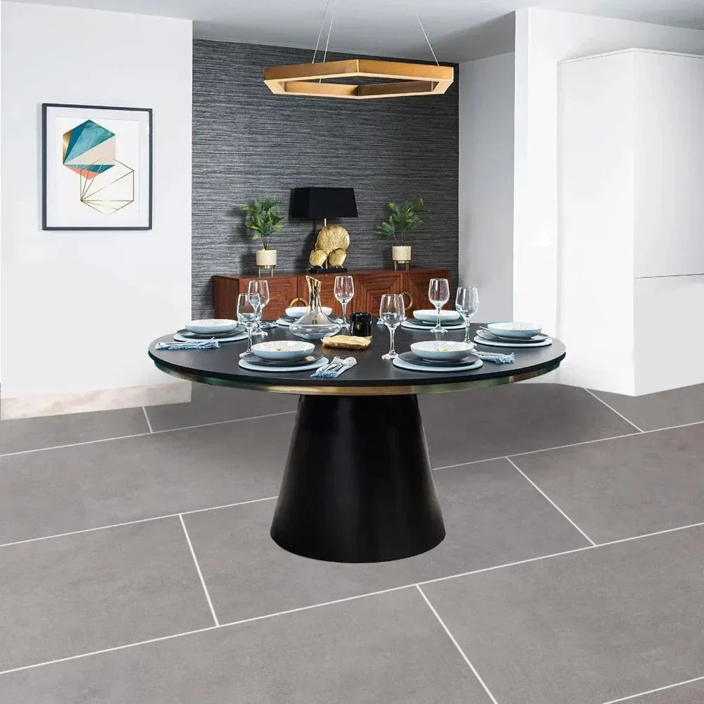 Europian Style Luxury 4 Seater Round Dining Table