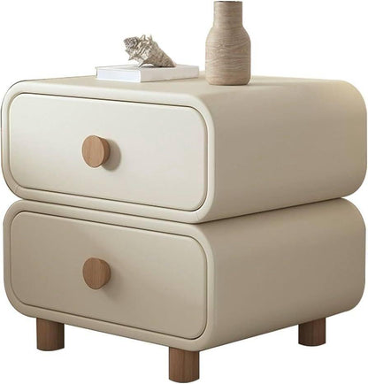 Mario Bedside Table In PU Polish