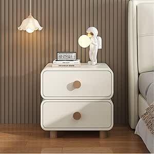 Mario Bedside Table In PU Polish