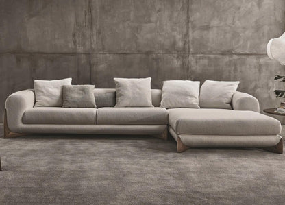 Aahed Premium Sectional Sofa in Brooklyn Fabric