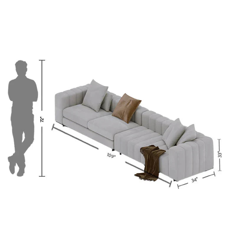 Oscar Premium 4 Seater Ultra Modern Sofa Set