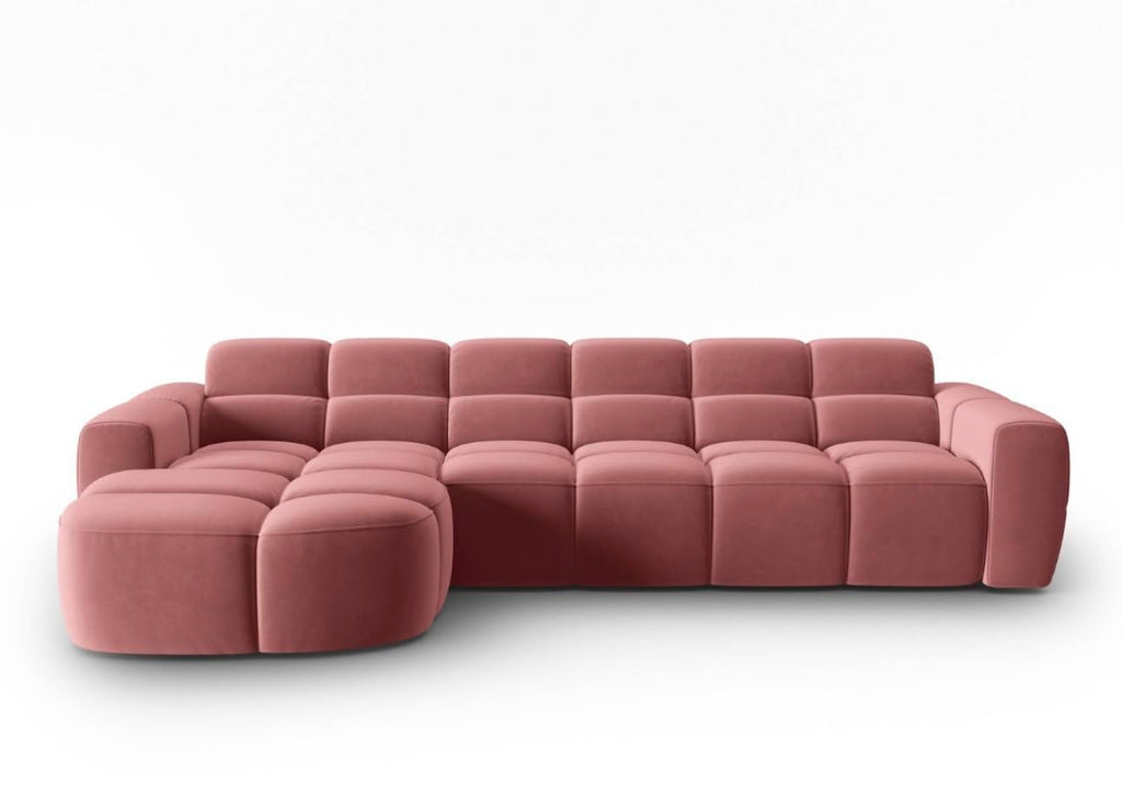 Vivo Premium Sectional Sofa in Suede