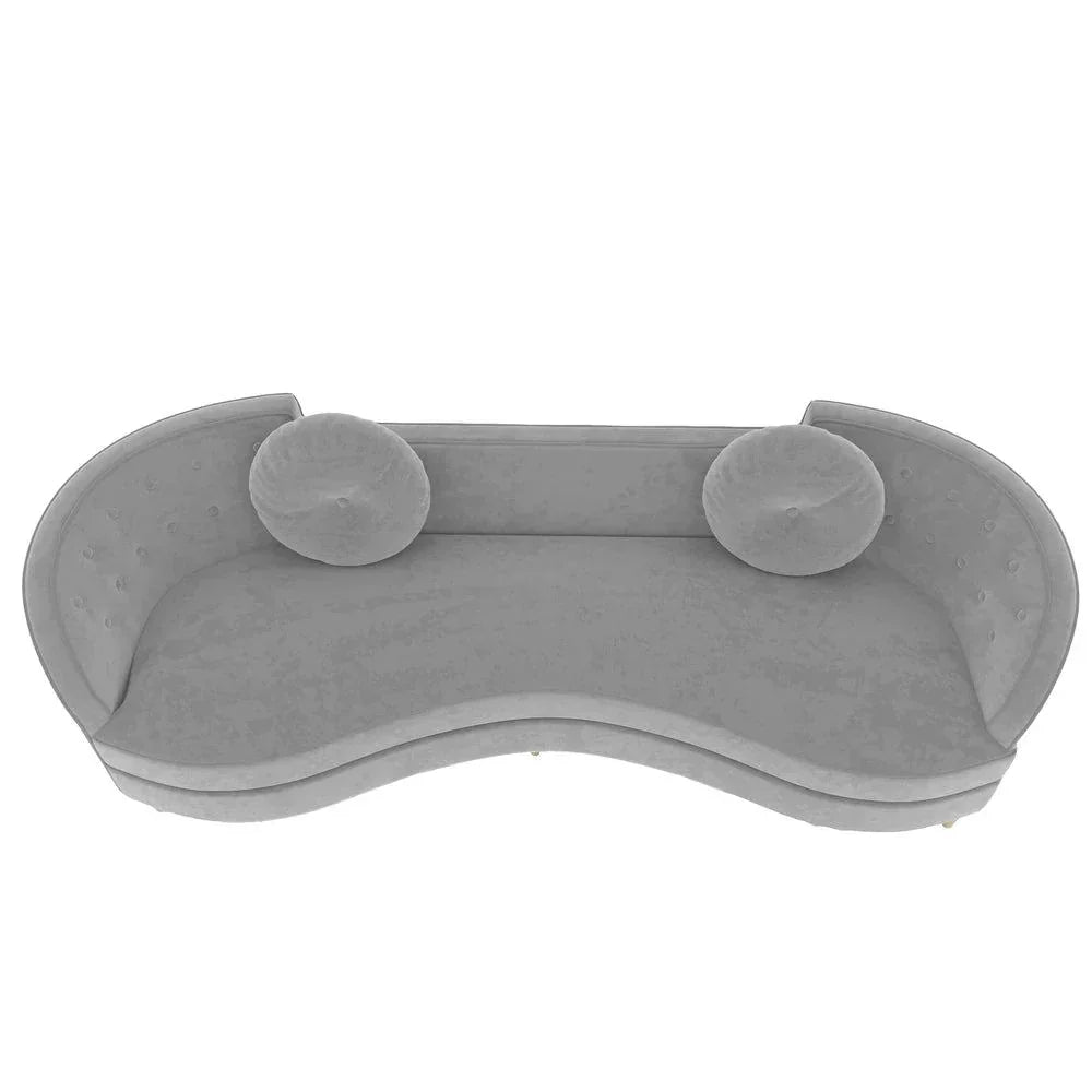 Perfecto Luxury Modern Suede Sofa Set