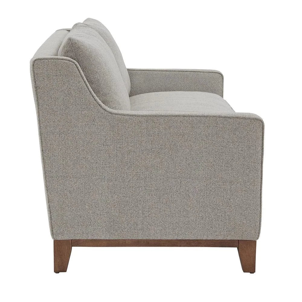 Donald Luxury Straight Line Sofa Set - Oak Inside