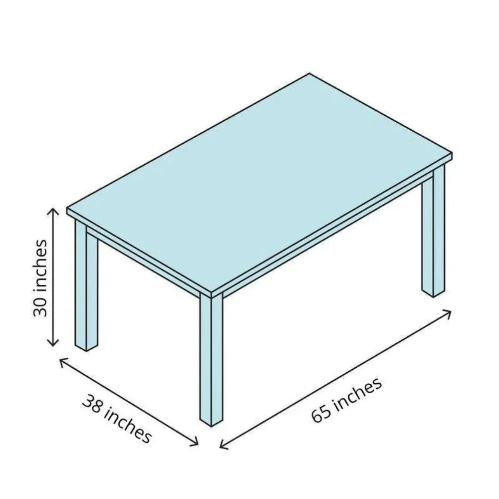 Mozo Luxury 4 Seater Round Dining Table in Beige - Oak Inside