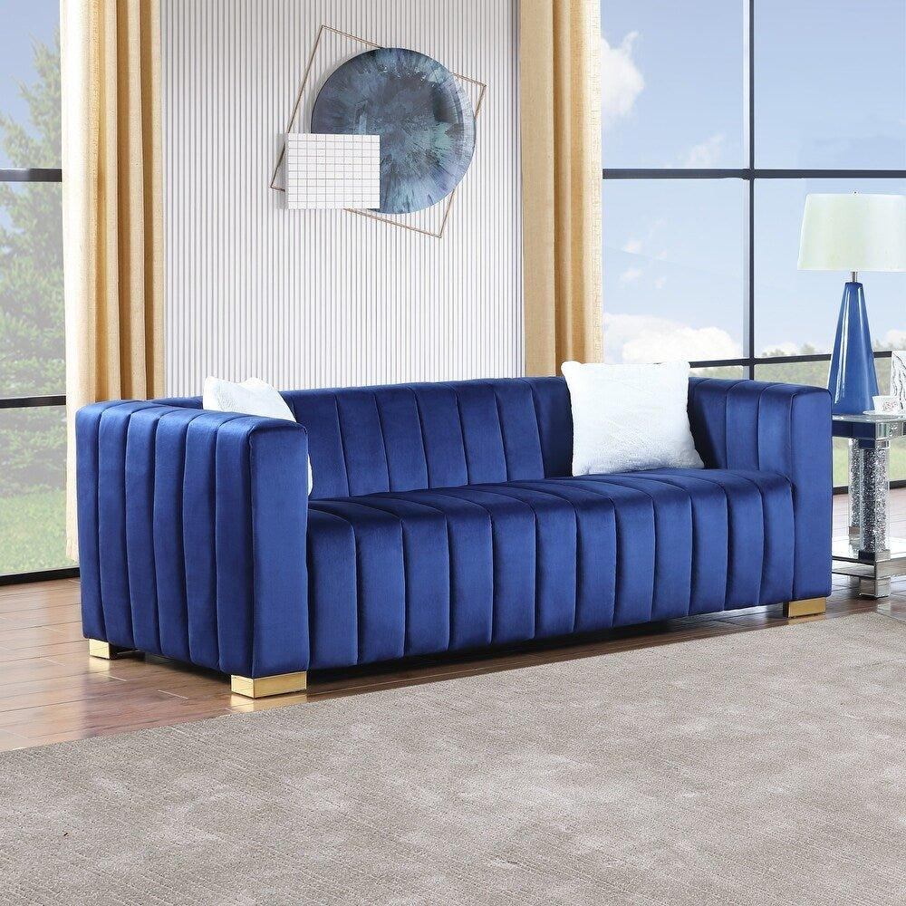 Proline Sofa Set with SS Legs - Oak Inside