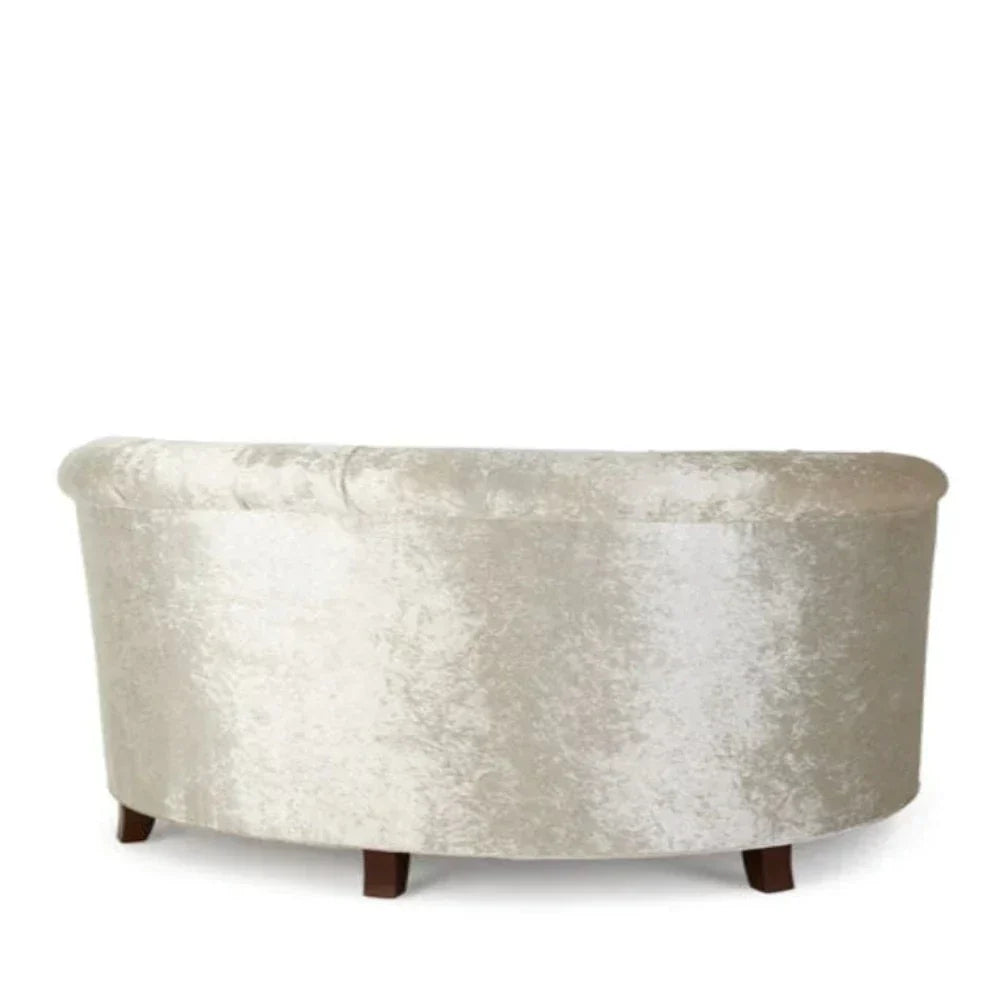 Cosmo Chair Embossing Fleece Upholstered Accent Sofa Chair - Oak Inside