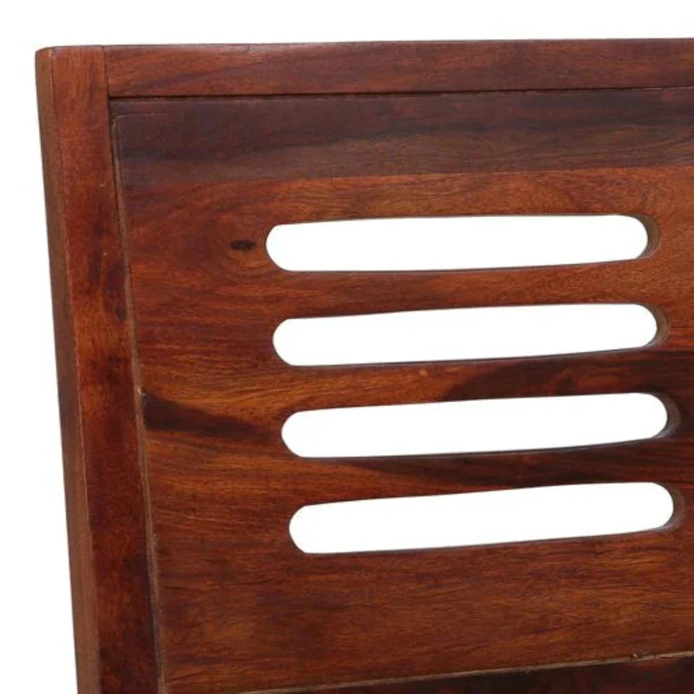 Hazelnut 4 Seater Dining Table in Honey Oak Color - Oak Inside