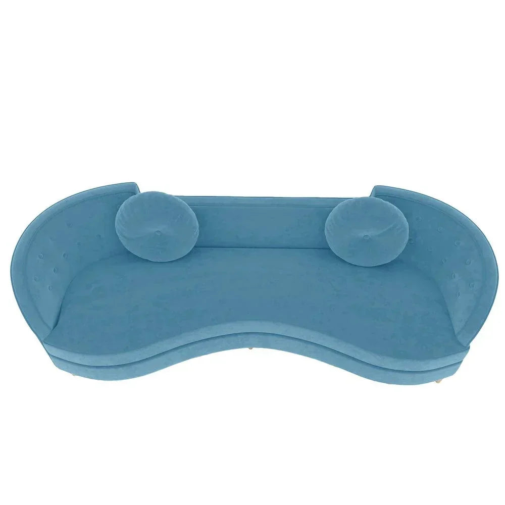 Perfecto Luxury Modern Suede Sofa Set