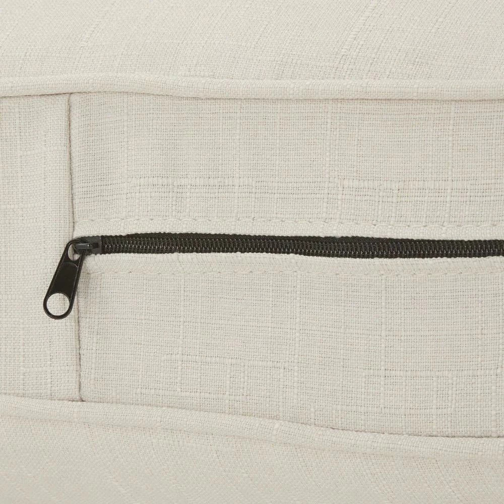 GoPro Line Sofa Set in Beige - Oak Inside