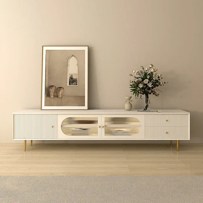 Pacific Luxury TV Unit in White