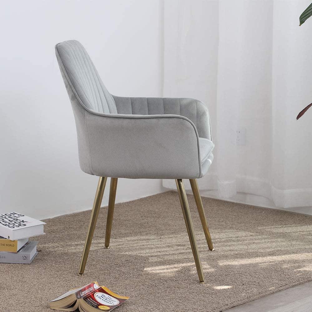 Oppo Suede Accent Chair - Oak Inside