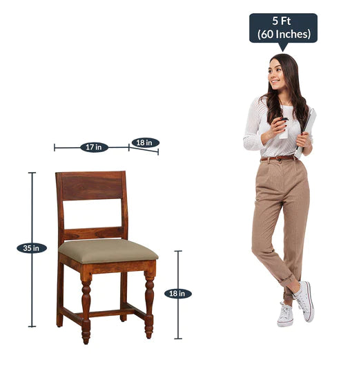 Superb 6 Seater Dining Table in Wenge Color - Oak Inside