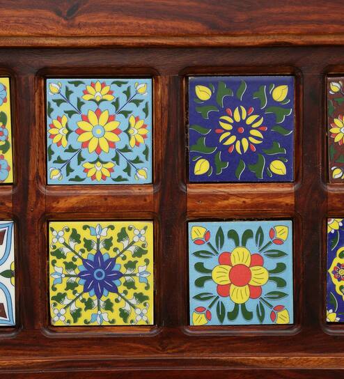 Superb 6 Seater Dining Table in Wenge Color - Oak Inside