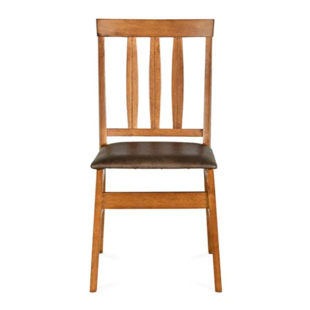 Jackie 4 Seater Dining Table in Honey Oak Color - Oak Inside