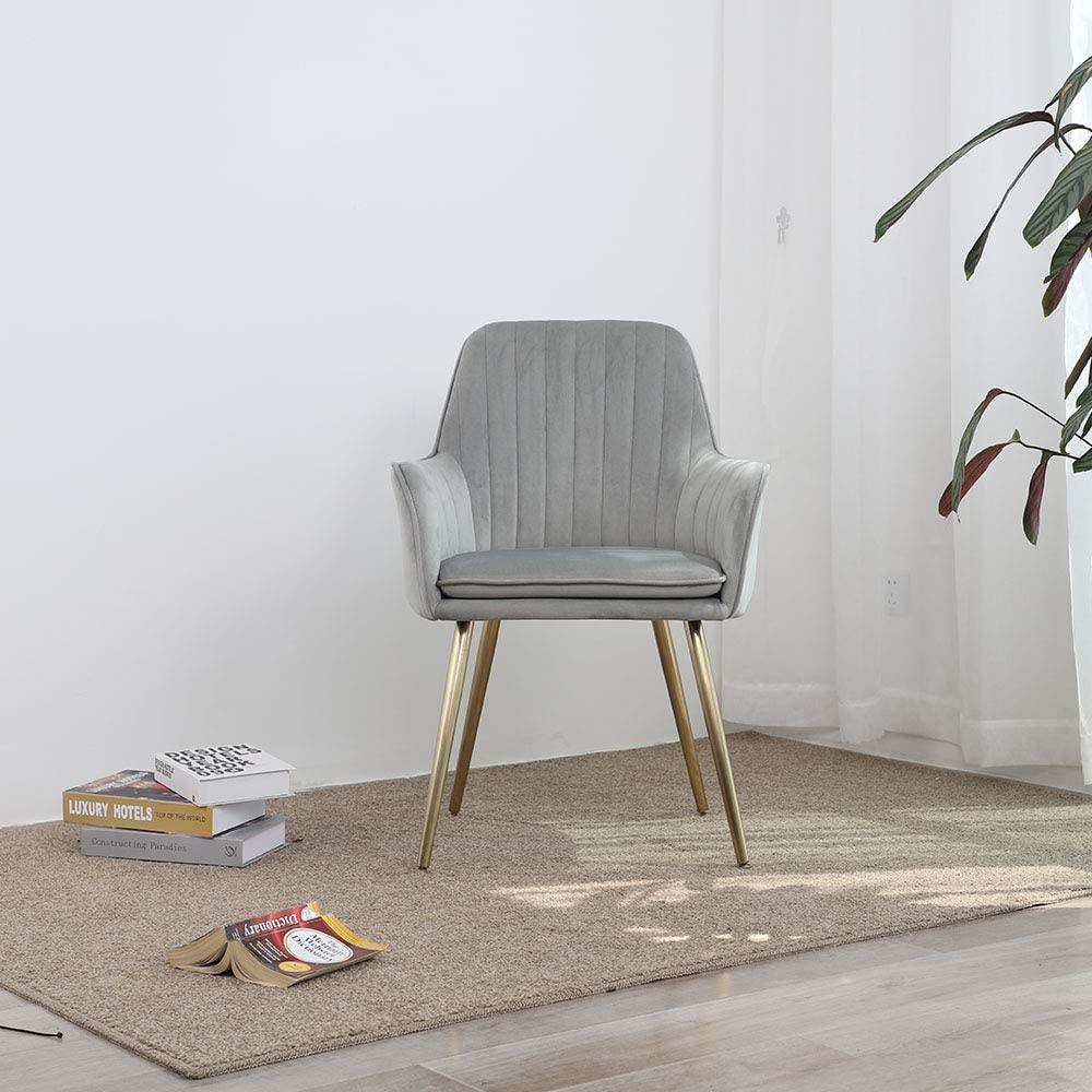 Oppo Suede Accent Chair - Oak Inside