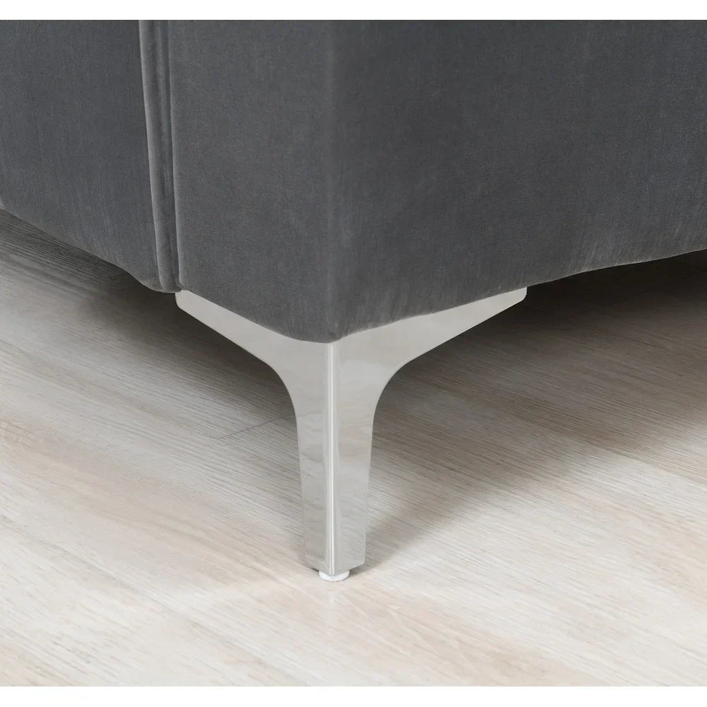 Mexican Round Modern Suede Sectional Sofa