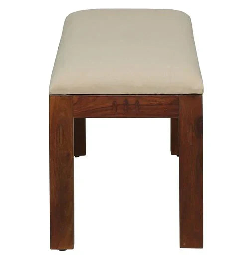 Tipsy 6 Seater Dining Table in Wenge Color (Sheesham Wood) - Oak Inside