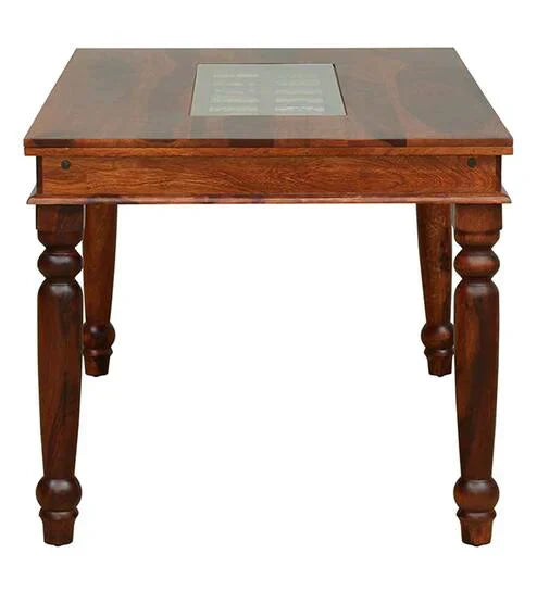 Superb 6 Seater Dining Table in Wenge Color - Oak Inside